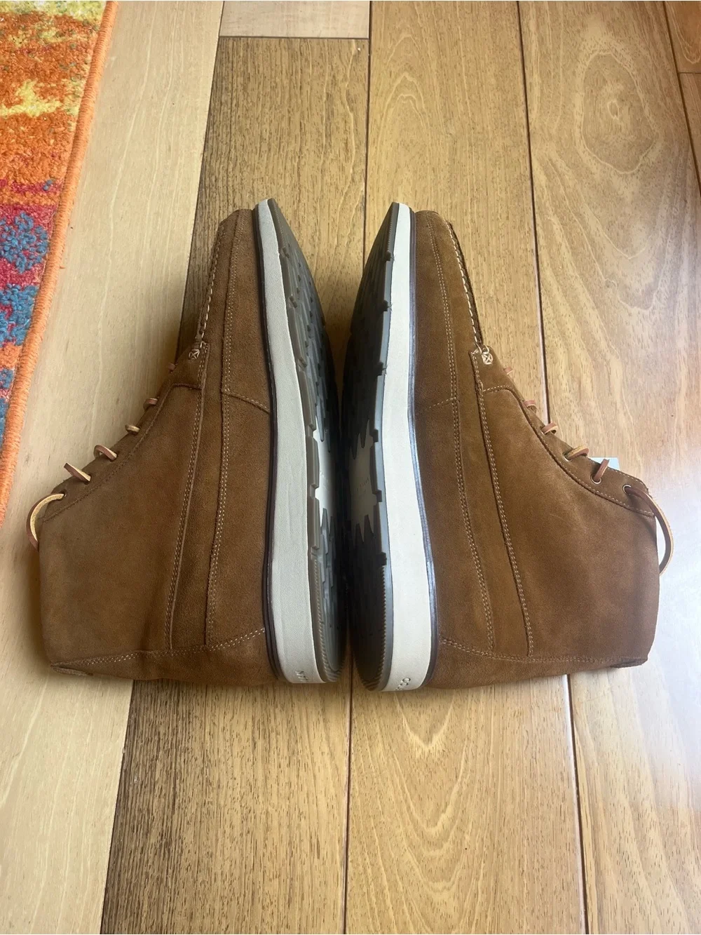 NWOB Cole Haan Muir Moc Tall Boots Waterproof Leather Men’s Size 12 Brown C41155